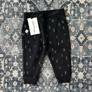 Miles the Label Black and Grey Sweatpants - 9 months